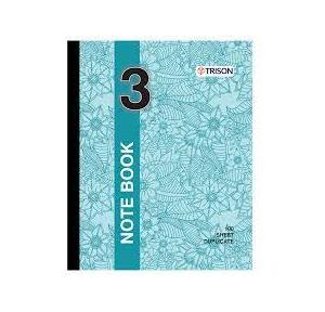 Trison Duplicate Book No. 3 (1/4) | 200 sheets | (Pack of 4)