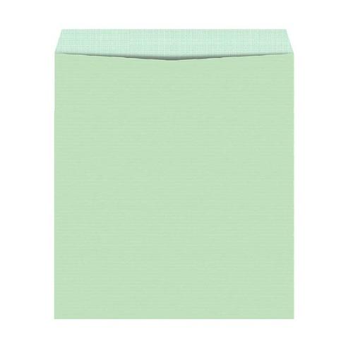 Trison Jalli Envelope Green Non-Laminated 100 GSM 10 x 8 inch Pack of 50