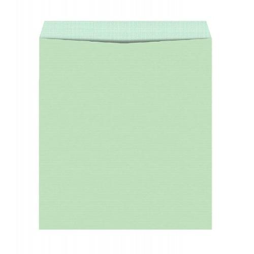 Trison Green Jalli Envelopes 12x10 inch (Pack of 50)