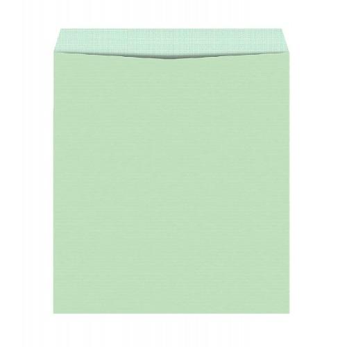 Trison Jalli Envelopes Green Non-Laminated 100 GSM 12 x 10inch Pack of 50