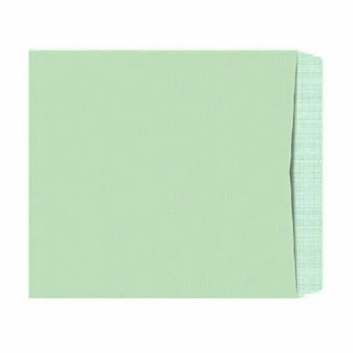 Trison  Green Jalli Envelopes 14x10 inch (Pack of 50)