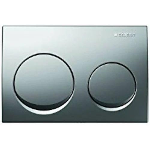 Geberit Alpha 20 Dual Actuator Flush Plate Bright Chrome 115.040.21.5