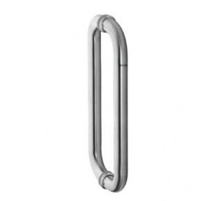Ozone  Glass Door Handle GH-11S D Type SSS Finish Sizes: 25mm x 325mm
