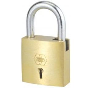 Harrison Padlock LD-03-0005 Brass Square 40mm