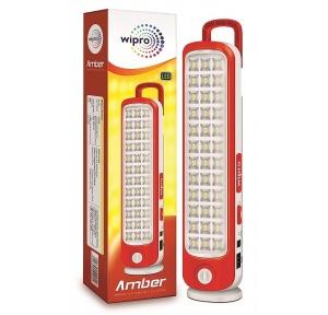 Wipro Amber Lantern Emergency Rechargeable Light E10005 12W in Built battery 3.7V, 3000mAh
