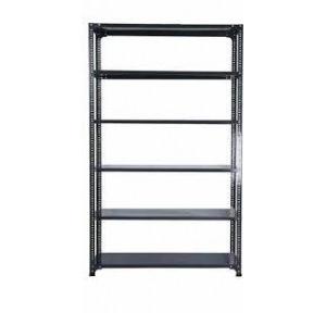 MS Slotted Angle Rack 6 Compartments Size 84x48x18 Inch Angle 14 Gauge Shelf 18 Gauge Color Grey Weight Capacity 600 Kg Approx Each Rack Power Coated