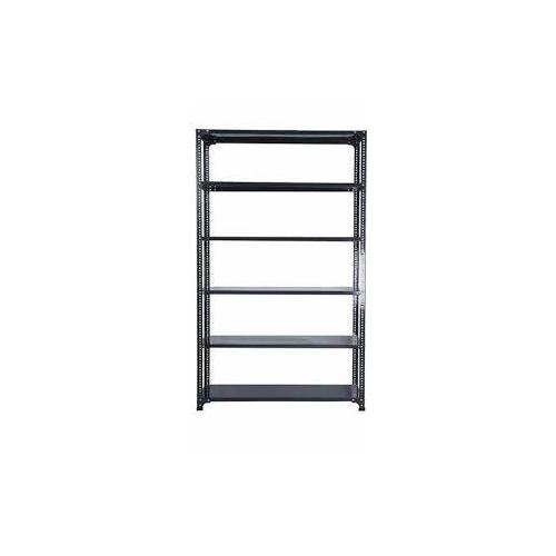 MS Slotted Angle Rack 6 Compartments Size 84x48x18 Inch Angle 14 Gauge Shelf 18 Gauge Color Grey Weight Capacity 600 Kg Approx Each Rack Power Coated