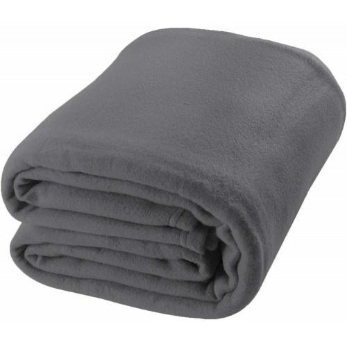 Fleece Blanket Size 60x90 Inch Color Grey Weight 1.4 Kg