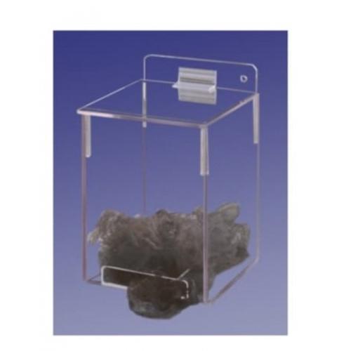 Acrylic Box One Side Sliding Mechanism, Size 12 x12 Inch Thickness 3mm