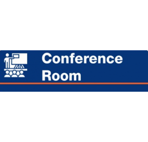 Vinyl Sunboard With Lamination Conference Room Signage Size: 3 x 9 Inch Thickness: 3mm