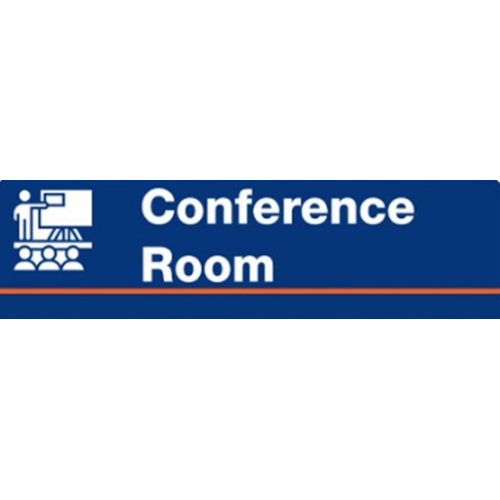 Vinyl Sunboard With Lamination Conference Room Signage Size: 3 x 9 Inch Thickness: 3mm