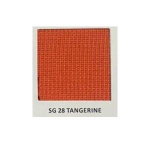 Color fab Polyester Workstation Fabric SG 28 Tangerine Fab Signature Color Orange 4.5 Feet X 1 Mtr