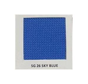 Color fab Polyester Workstation Fabric SG 26 Sky Blue 4.5 Feet X 1 Mtr
