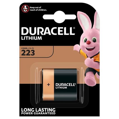 Duracell Lithium Battery 6V  CR-P2 223