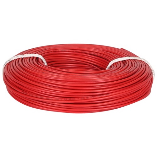Kalinga 1 Sqmm Red FR PVC Housing Wire (90 Mtr)