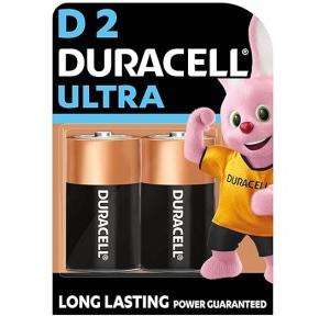 Duracell Ultra D2 Alkaline Batteries 1.5 V
