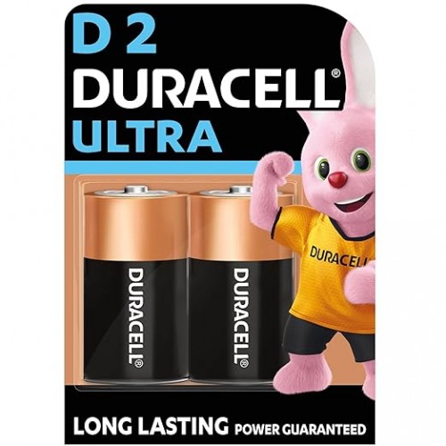 Duracell Ultra D2 Alkaline Batteries 1.5 V