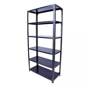 MS Slotted Angle Rack 6 Compartments  Size 96x48x18 Inch Angle 14 Gauge Shelf 18 Gauge Color Grey Weight Capacity 420Kg Approx Each Rack Power Coated