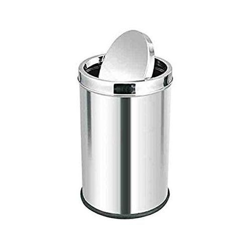 Swing Dustbin 22 Gauge SS202 52 Ltr 12 X 28 Inch