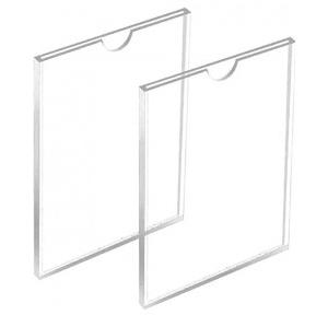 Checklist Holder Acrylic A4 Size (Portrait), 1 Slide Holder, Thickness: 3 mm approx, Transparent