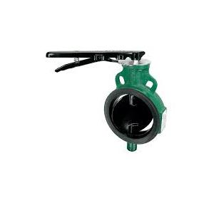 Zoloto Butterfly Valve (Wafer Type) Art No.1078A 125mm Cast Iron Disc Handle Operated
