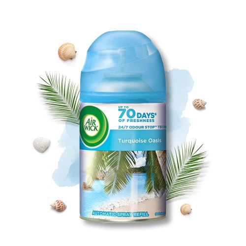 Air Wick Freshmatic Automatic Air Freshener Refill Turquoise Oasis 250ml