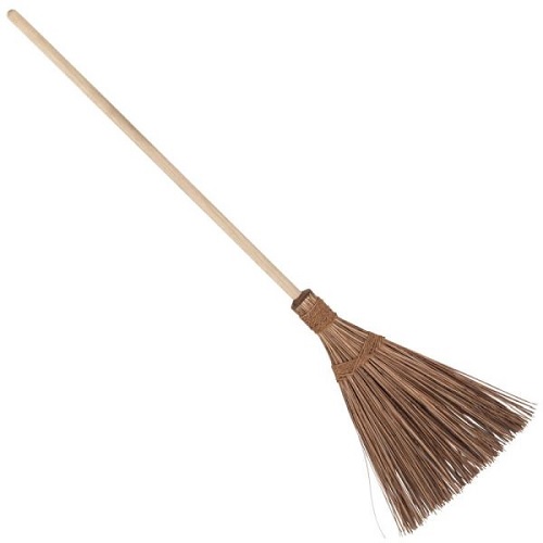 Bamboo Broom With Stick
