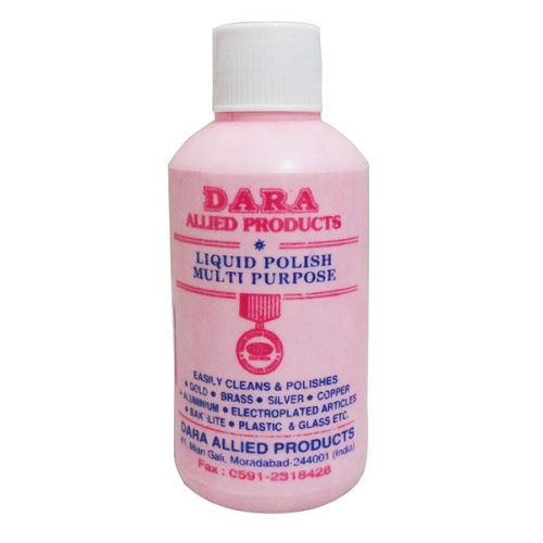 Dara Allied Liquid Polish For Brass Metal Shining Silver Polish