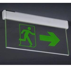 Prolite Emergency Exit Signage Rechargeable (90 Minutes Backup) Dimension: 12x11.5x5 Inch