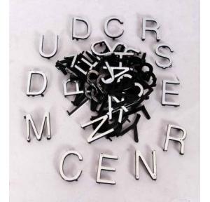 Welcome Board Letters Kits 36mm Silver (Pack of 150 Nos)