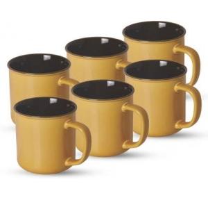 Treo Ceramic Mug by Milton Glare 240ml Brown