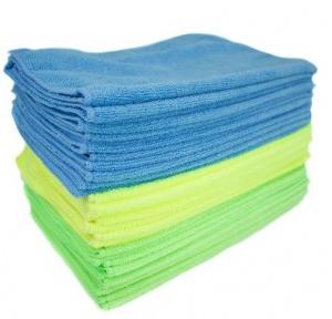 Diversey Wipes 5627697 Microquick Microfiber Cloth 40x40 cm Green Pack of 5