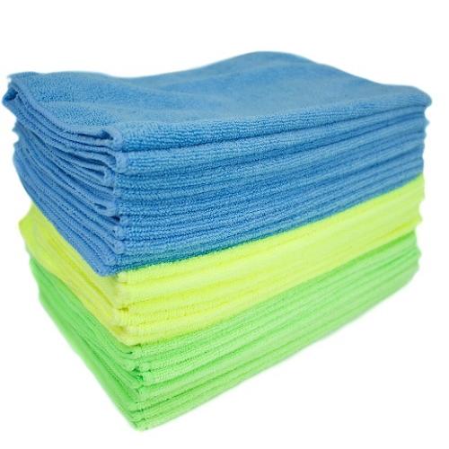 Diversey Wipes 5627689 Microquick Microfiber Cloth 40x40 cm Yellow Pack of 5