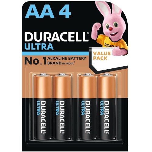 Duracell Alkaline Battery 1.5V   Pack of 4