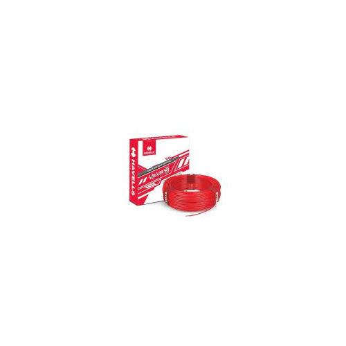 Havells Life Line Single Core FR PVC Insulated Industrial Cables WHFFDNRL1X757 0.75 Sqmm 180 Mtr (Red)
