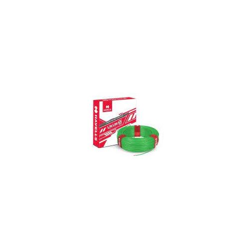 Havells Life Line Single Core FR PVC Insulated Industrial Cables WHFFDNGL1X757 0.75 Sqmm 180 Mtr (Green)