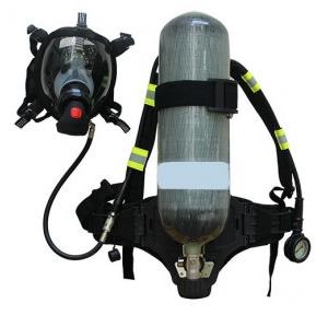 Usha Armour Self Contained Breathing Apparatus Luxfer Fiberglass Carbon Composite Cylinder-Type 2 Full Set-Scott