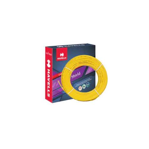Havells Life Shield Single Core HFFR Insulated Industrial Cables WHFFZNYL11X57 1.5 Sqmm 180 Mtr (Yellow)