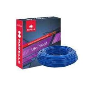 Havells Life Shield Single Core HFFR Insulated Industrial Cables WHFFZNBL11X57 1.5 Sqmm 180 Mtr (Blue)