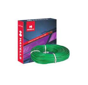 Havells Life Shield Single Core HFFR Insulated Industrial Cables WHFFZNGL11X57 1.5 Sqmm 180 Mtr (Green)