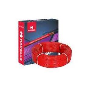 Havells Life Shield Single Core HFFR Insulated Industrial Cables WHFFZNRL12X57 2.5 Sqmm 180 Mtr (Red)