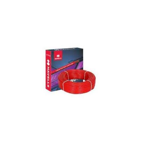 Havells Life Shield Single Core HFFR Insulated Industrial Cables WHFFZNRL12X57 2.5 Sqmm 180 Mtr (Red)