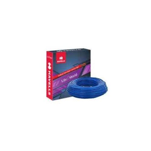 Havells Life Shield Single Core HFFR Insulated Industrial Cables WHFFZNBL12X57 2.5 Sqmm 180 Mtr (Blue)