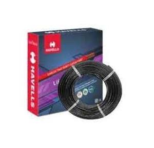 Havells Life Shield Single Core HFFR Insulated Industrial Cables WHFFZNBL12X57 2.5 Sqmm 180 Mtr (Black)