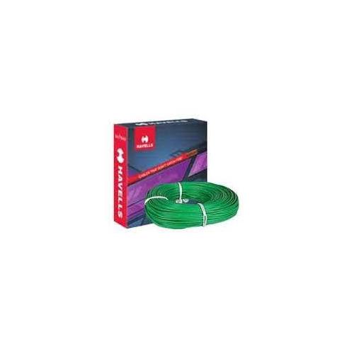 Havells Life Shield Single Core HFFR Insulated Industrial Cables WHFFZNGL12X57 2.5 Sqmm 180 Mtr (Green)