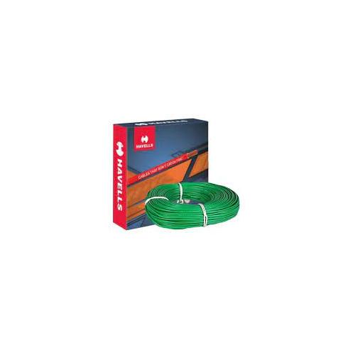 Havells Life Line Single Core FR PVC Insulated Industrial Cables WHFFDNGL12X57 2.5 Sqmm 180 Mtr (Green)