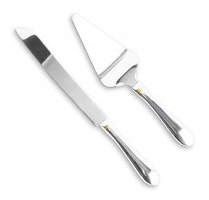 Server and Knife Stainless Steel . .
