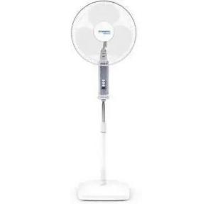 Crompton Pedestal Fan High Flo Wave Plus 400 mm 3 Blade White