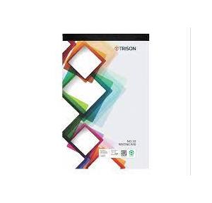 Trison Writing Pad No.33 A4 13.5x22 cm 80 Ruled Sheets 65 GSM