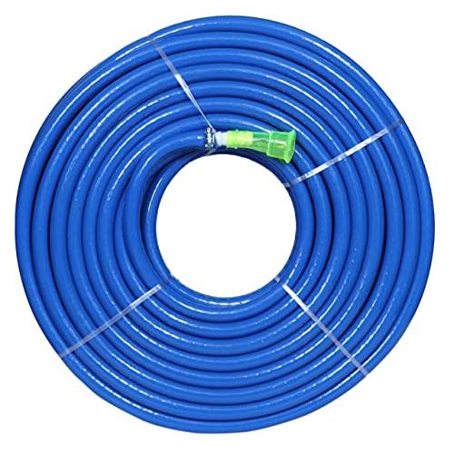 Water Hose Pipe Heavy Duty Braided With Nozzle 25 MM Length 1 Mtr